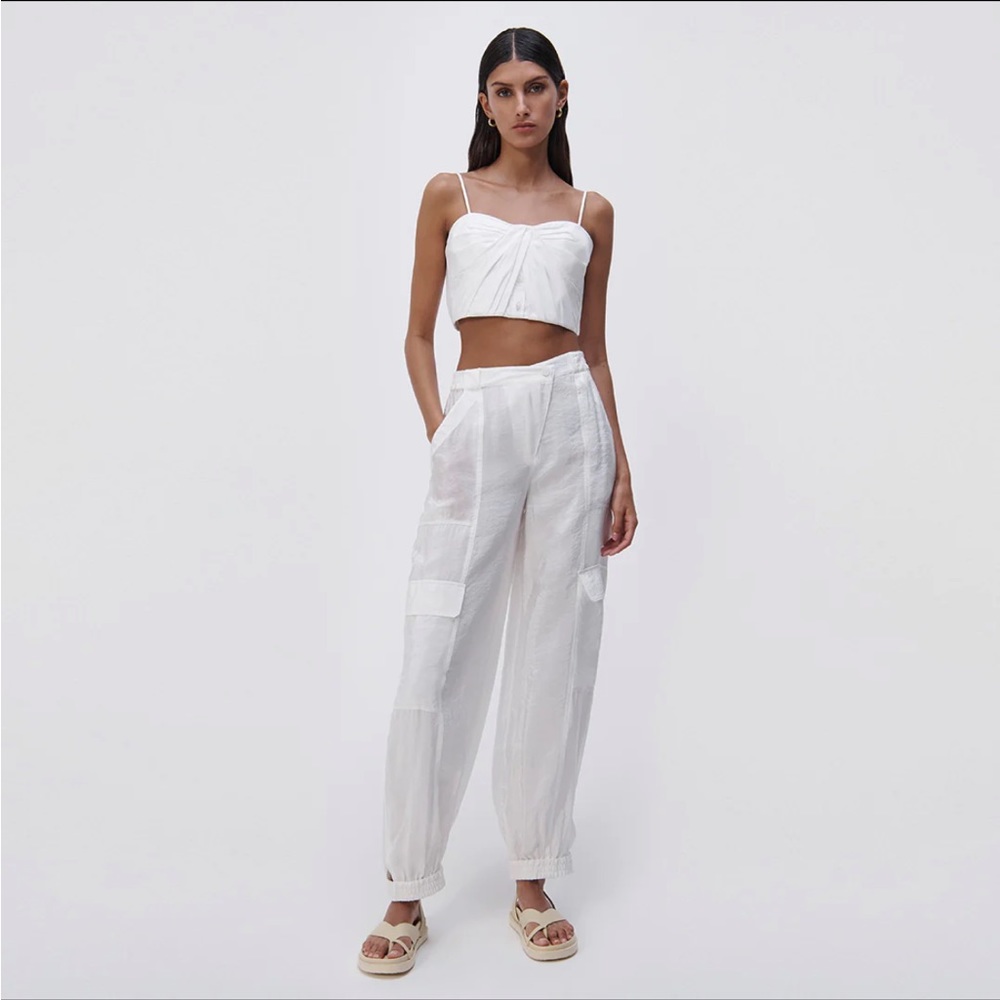 Jonathan Simkhai Artemis Parachute Cargo Pant